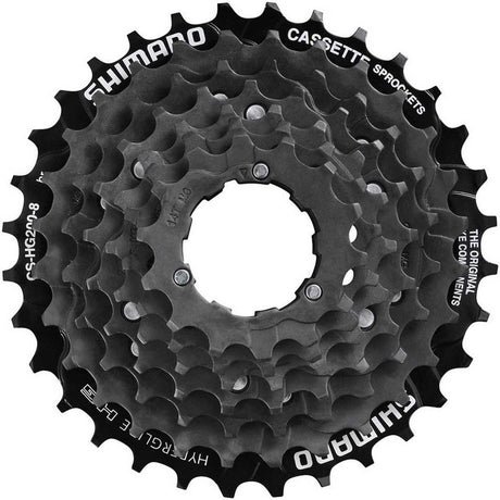 Cassette de vélo Shimano cs-hg200-7 – 7 vitesses – 12-32t – hyperglide – noir