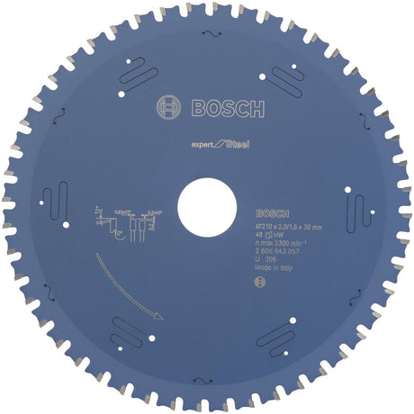 Bosch lame de scie circulaire expert pour acier 210 x 30 x 2,2 mm, 48