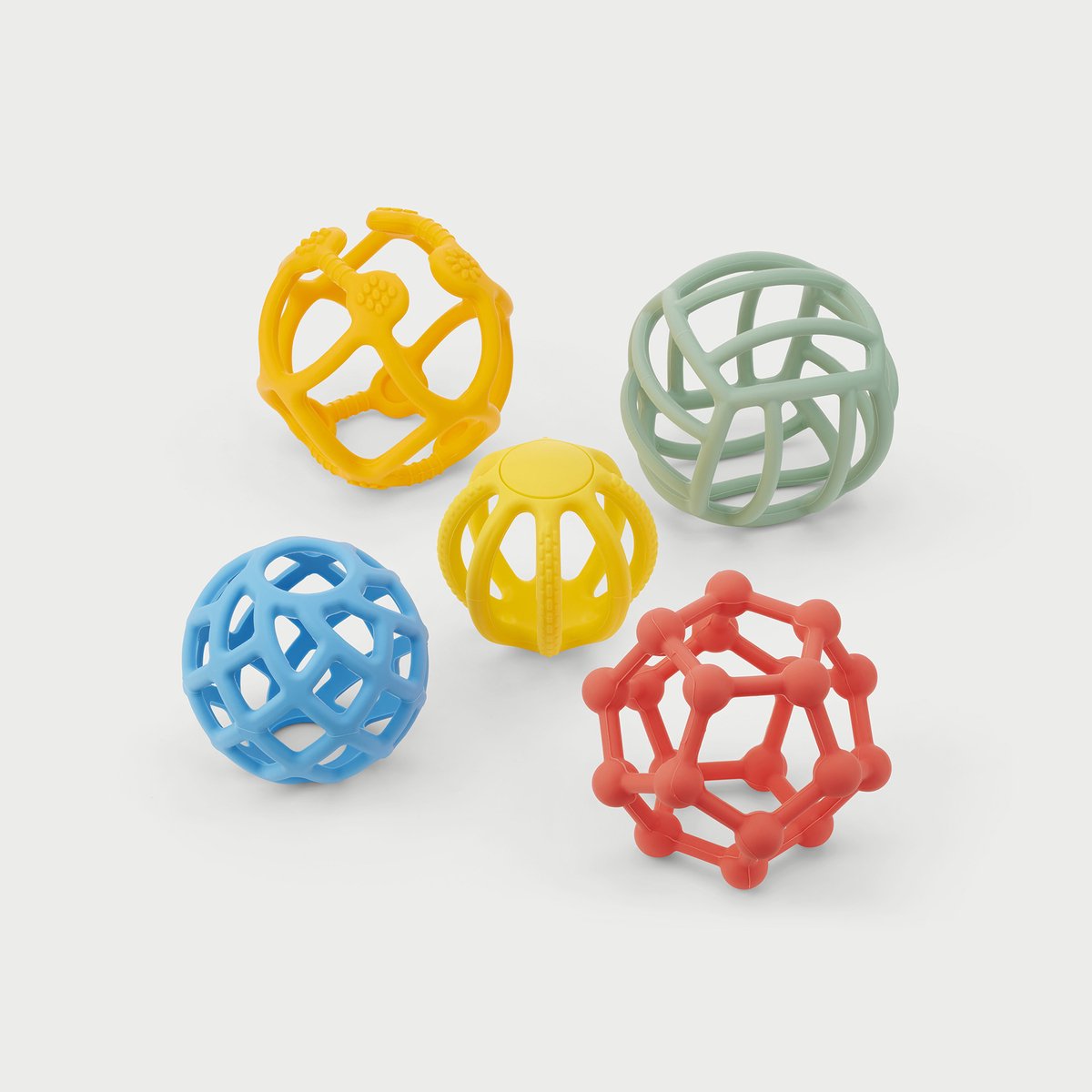Tickit® Tickit | balles flexibles silisoft couleurs arc-en-ciel