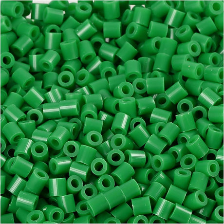 Perles photo Nabbi, taille 5x5 mm, diamètre intérieur 2,5 mm, moyen, vert (16), 6000 pièces 1 boîte
