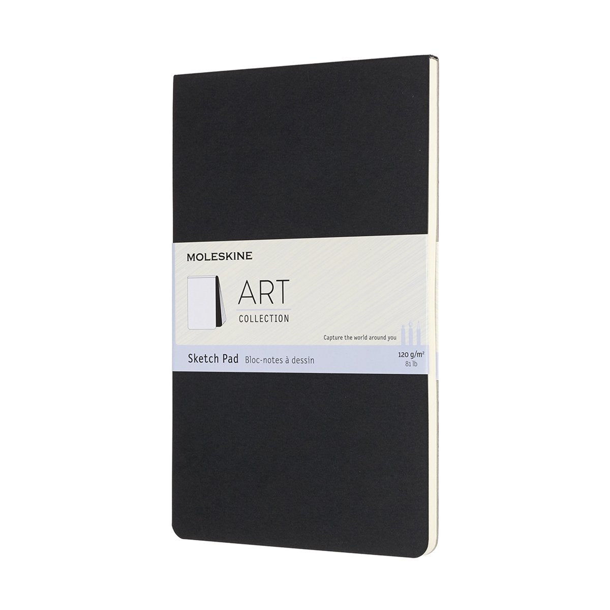 Carnet de croquis artistique Moleskine - grand - noir