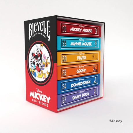 Vélo Disney Classic Mickey Friends Collection (6 jeux) - Poker - Coffret