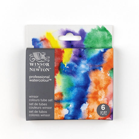 Winsor Newton 0190836 Kit de peinture aquarelle professionnelle 6x5 ml – Winsor Colors pour artistes