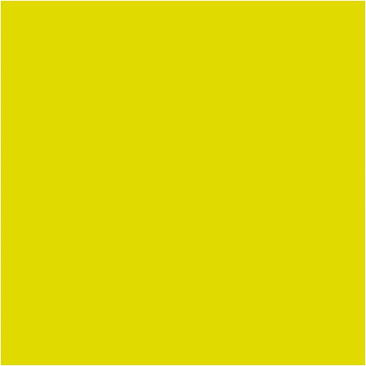 Creativ Company Couleur textile couvrant la peinture textile - Neon Geel, 50ml