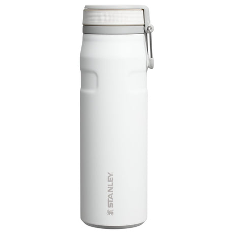 Bouteille d'eau Stanley twist flip 2.0 avec bouchon tournant avec ressort 0,7 l - 10 heures froides - 2 jours froides avec de la glace - gourde en acier inoxydable - sans BPA - étanche - passe au lave-vaisselle - antigel
