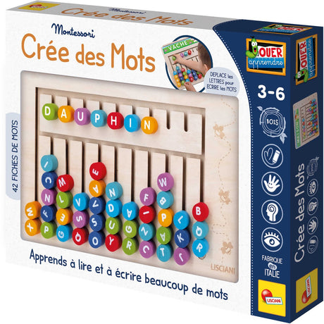 Lisciani montessori cri des mots