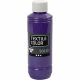 Creativ Company Couleur textile couvrant la peinture textile - violet, 250 ml