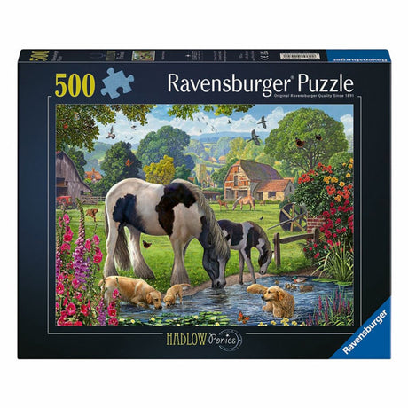 Ravensburger puzzle poneys hadlow - 500 pcs.