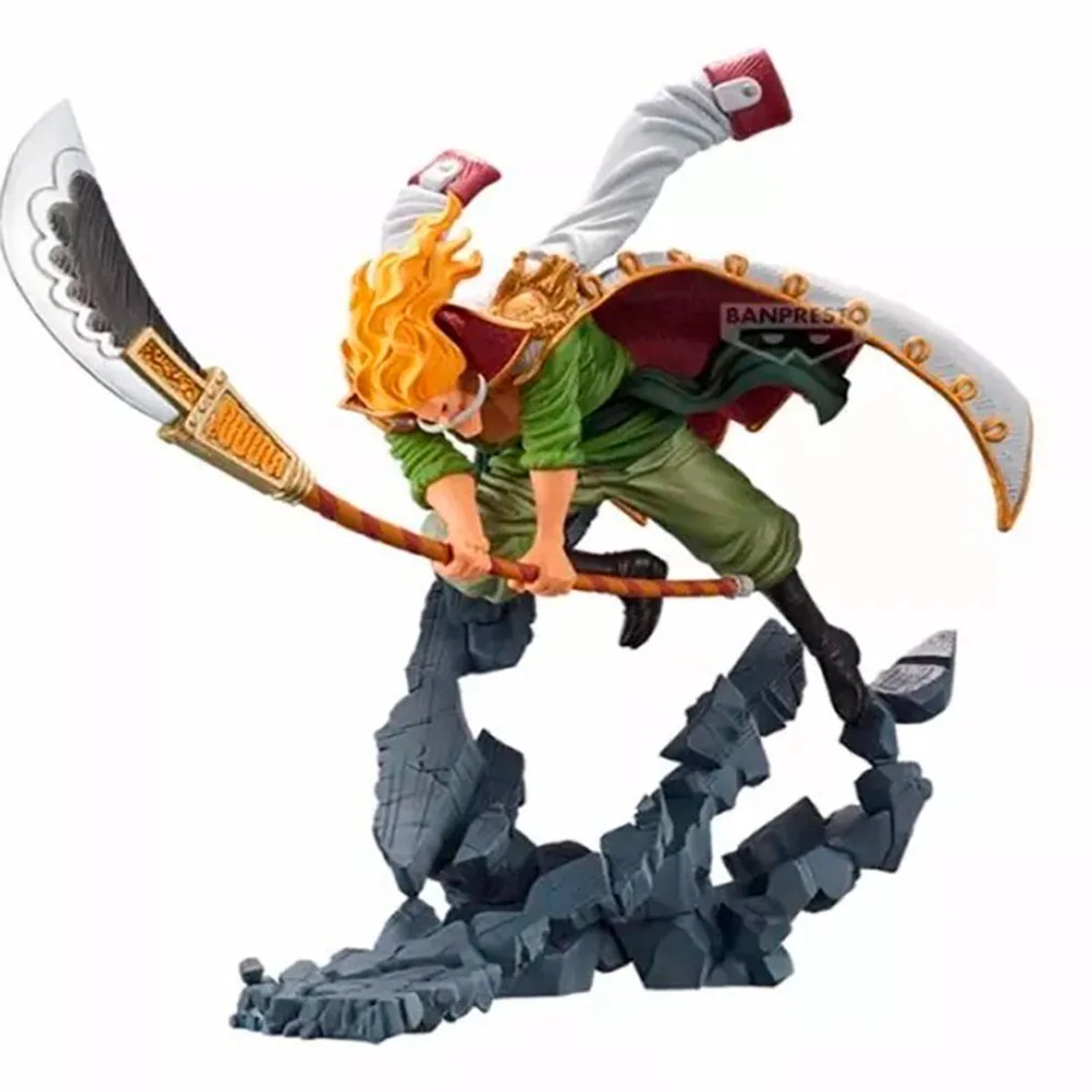 Banpresto one piece manhood special pvc statue edward newgate 10 cm beeld