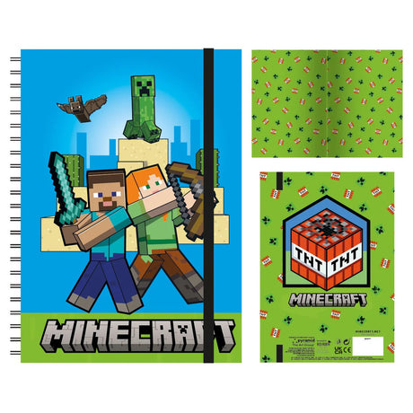 Carnet minecraft pyramide a5