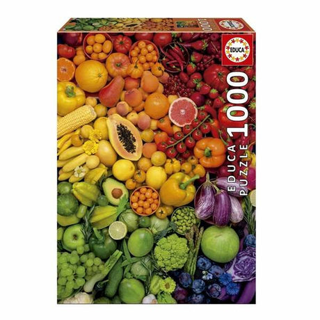 Educa - puzzle - vitamines colorées - 1000 pièces - puzzle pour adultes