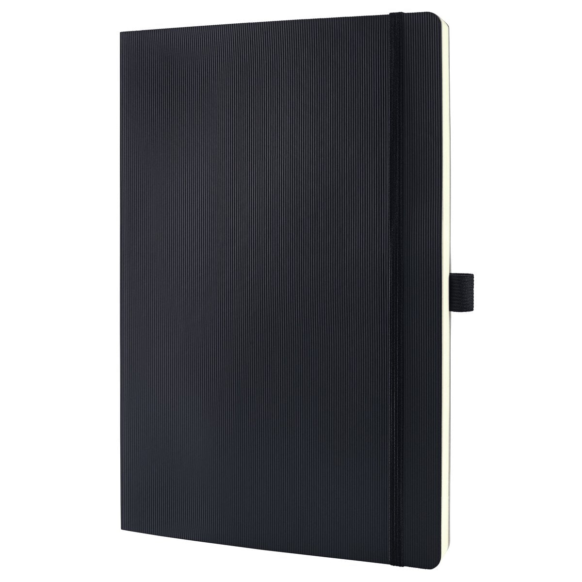 Carnet Sigel conceptum - format a4 - noir - vierge - couverture souple - si-co338