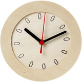 Société créative https: www.ccobby.nl horloge-avec-cadre-en-bois-d-15-cm-1-pièce