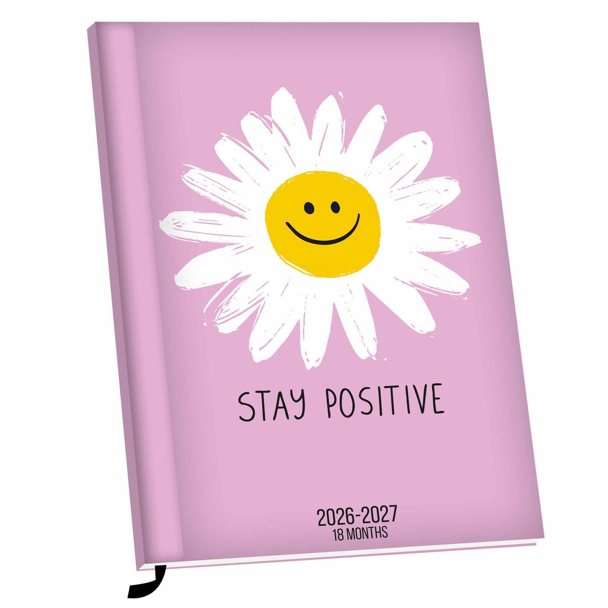 Plenty gifts agenda 2027 – 18-maanden agenda – stay positive agenda 2026-2027 – weekplanner – luxe kaft duurzame afwerking