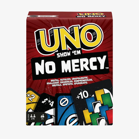 Mattel Games Uno Show No Mercy - Uno No Mercy - Jeu de cartes