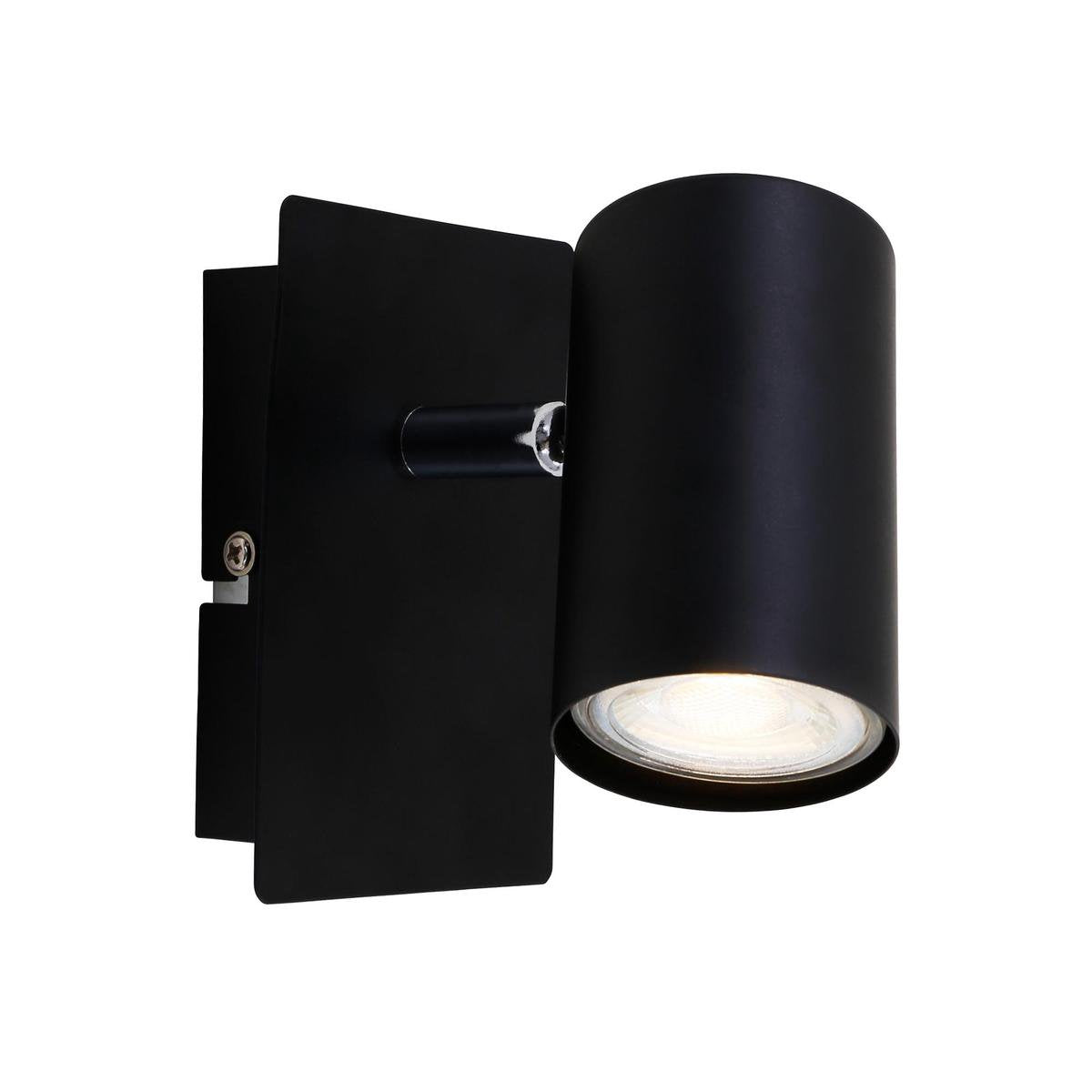 Briloner leuchten run - applique - spot de plafond - 1 lumière - gu10 - max. 40 watts - noir