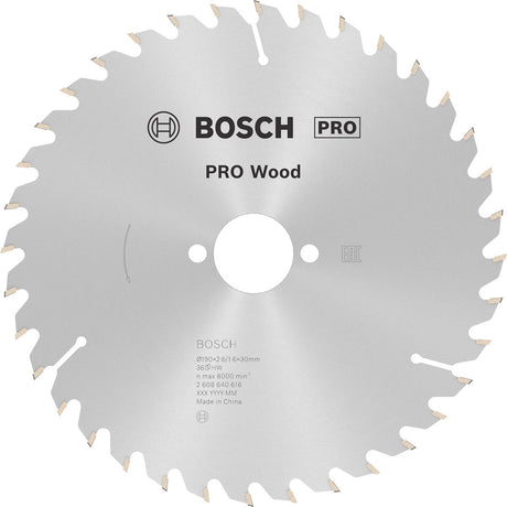 Bosch cirkzb opt 190x30x2.6 36t wz