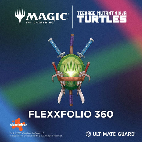 Ultimate guard flexxfolio 360 magie : le rassemblement | tortues ninja mutantes adolescentes - plaines
