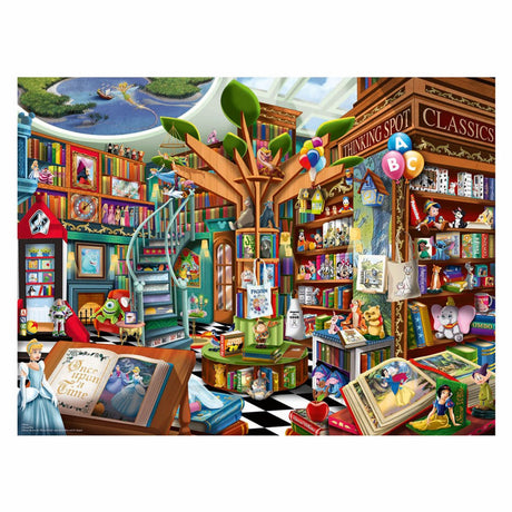 Puzzle Ravensburger Livre d'histoires Disney Puzzle de 1500 pièces.