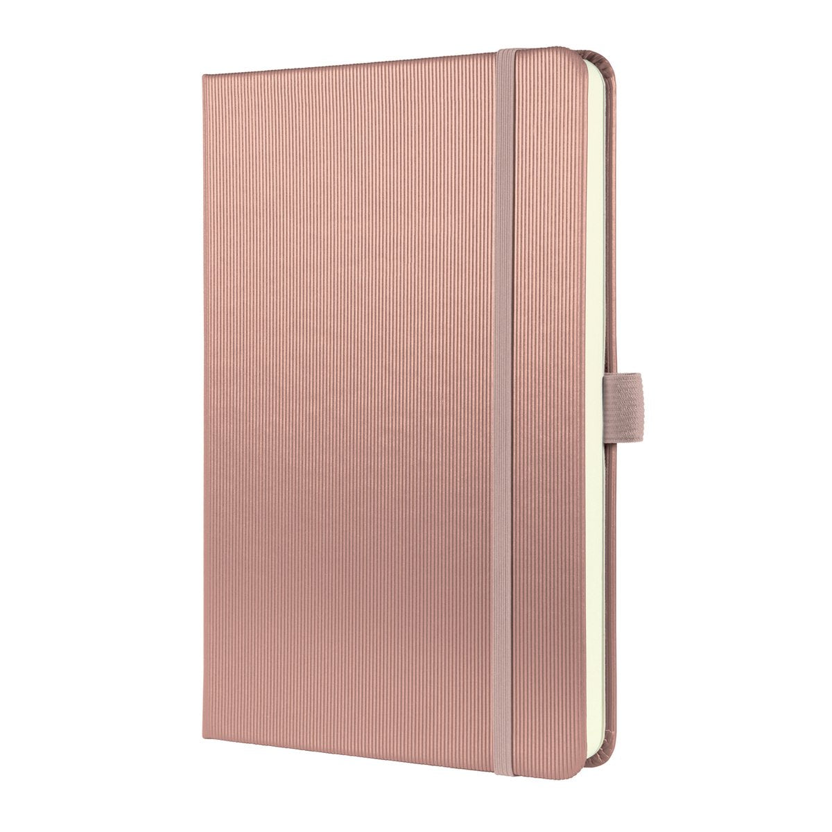 Carnet Sigel - conceptum - a5 - rose métallisé - line - couverture rigide - si-co401