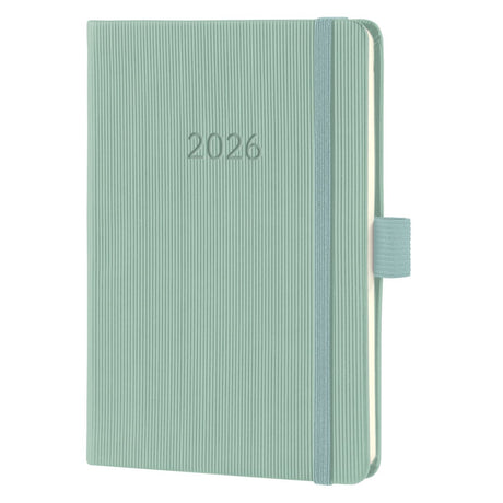 Agenda hebdomadaire Sigel 2026 conceptum - format a6 - menthe - couverture rigide - si-c2673