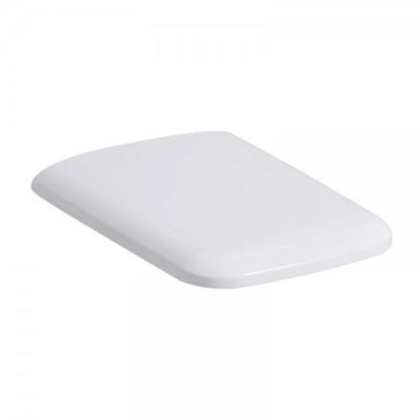 Abattant WC Geberit Icon avec fermeture amortie et topfix duroplast blanc
