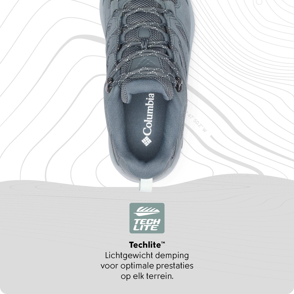 Chaussures de randonnée femme Columbia redmond™ iv low waterproof - graphite, tea light