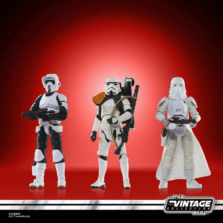 Hasbro star wars - stormtrooper de l'empire - ensemble de figurines spéciales de la collection vintage - 10 cm