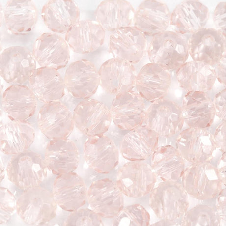 Creativ Company Glass Perles rose clair, 45e.