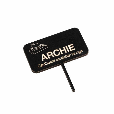 D d home i love happy cats griffoir archie - griffoir - marron noir - 75x18,5x25cm