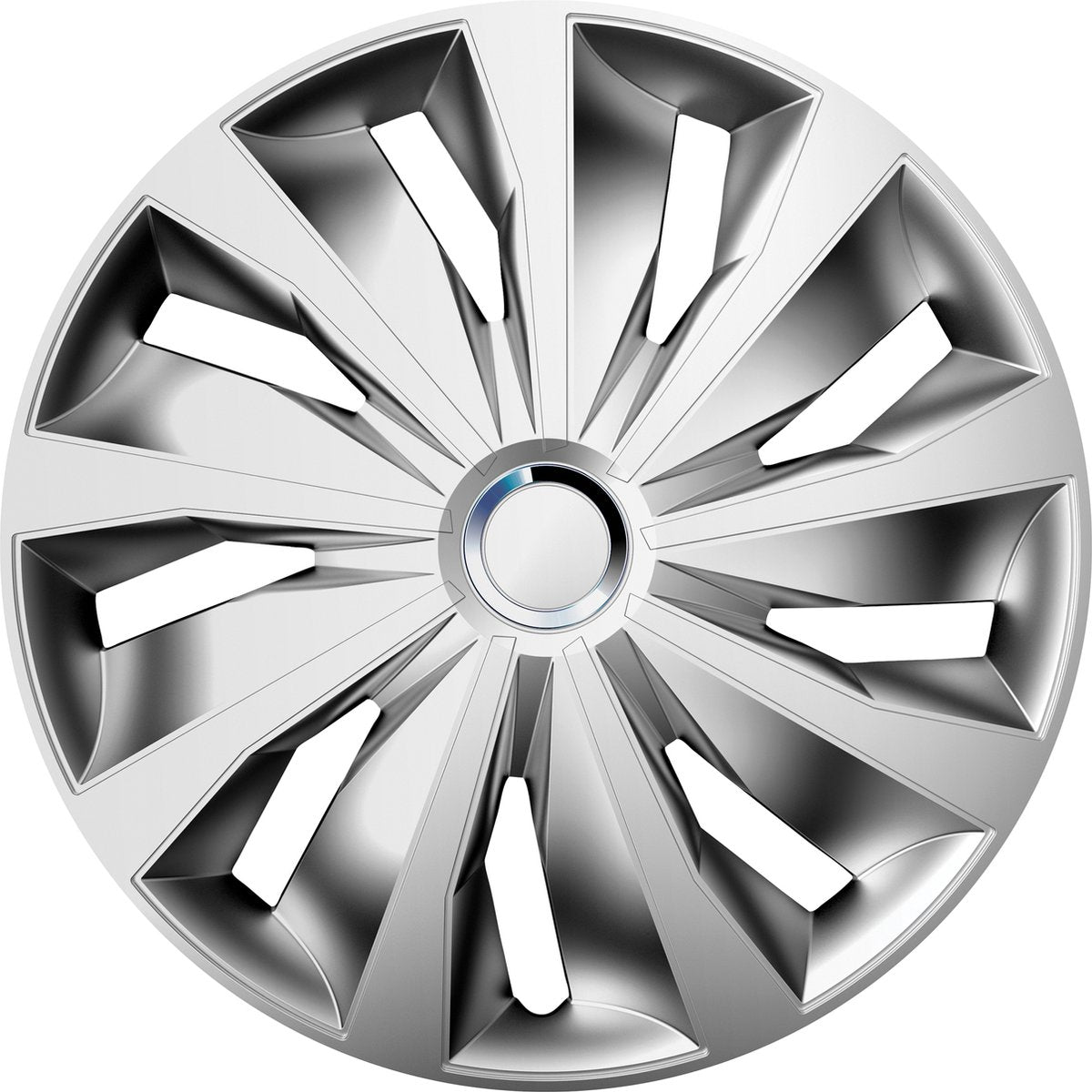 Gorecki wieldoppenset grip pro 14 inch - zilver - 4 stuks