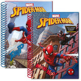 Carnet à paillettes Spiderman