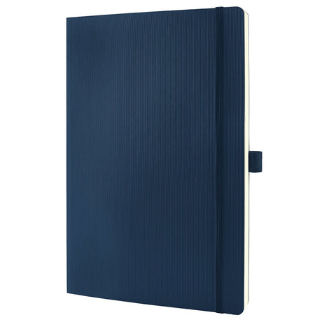 Carnet Sigel conceptum - format a4 - bleu nuit - vierge - couverture souple - si-co340