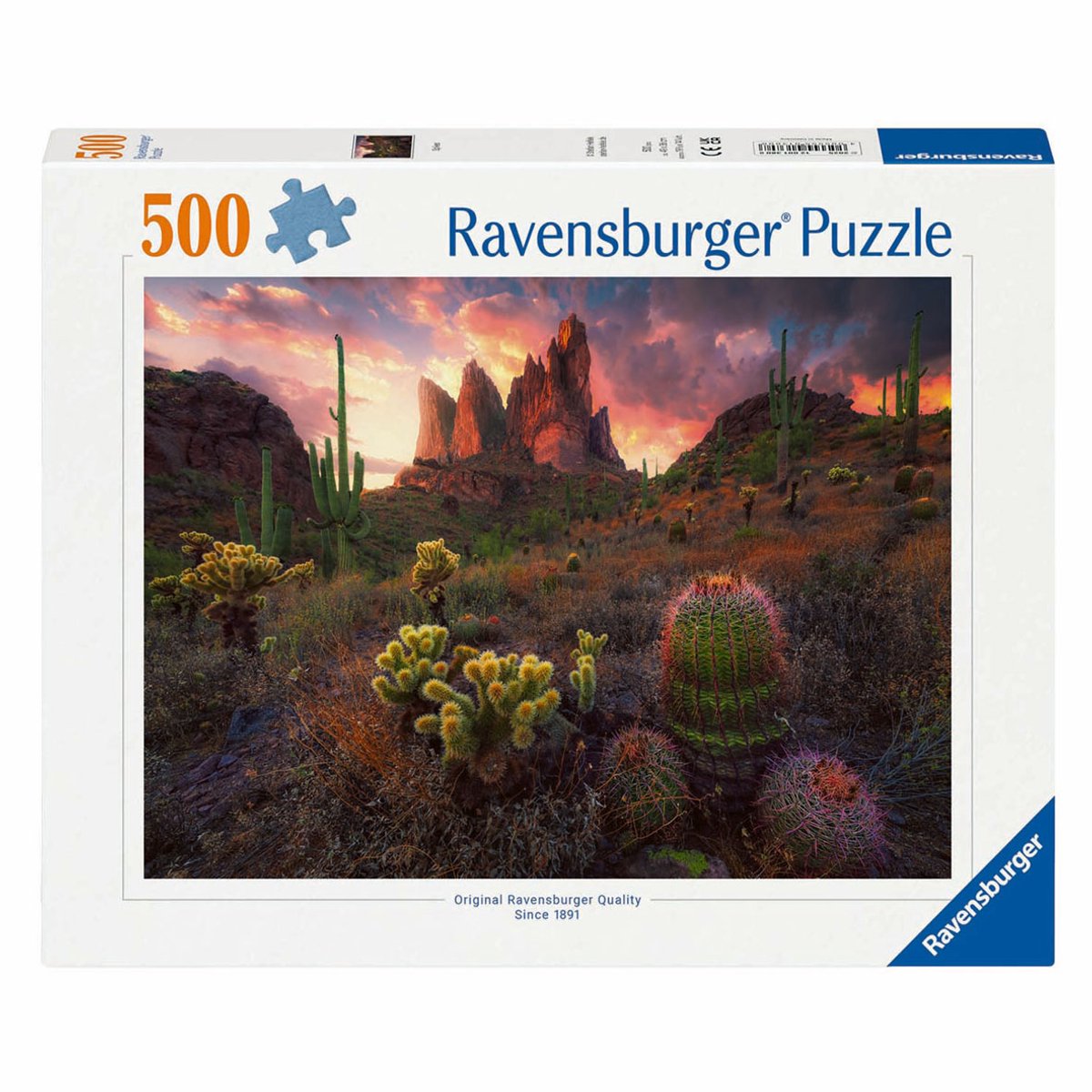Ravensburger puzzle cactus 500 pièces