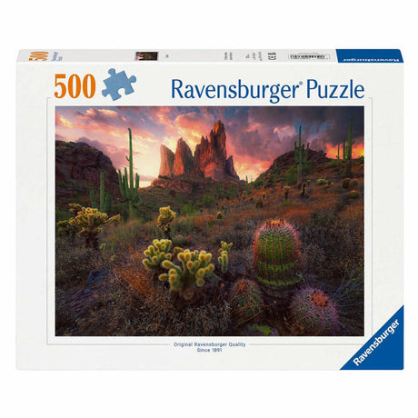 Ravensburger puzzle cactus 500 pièces