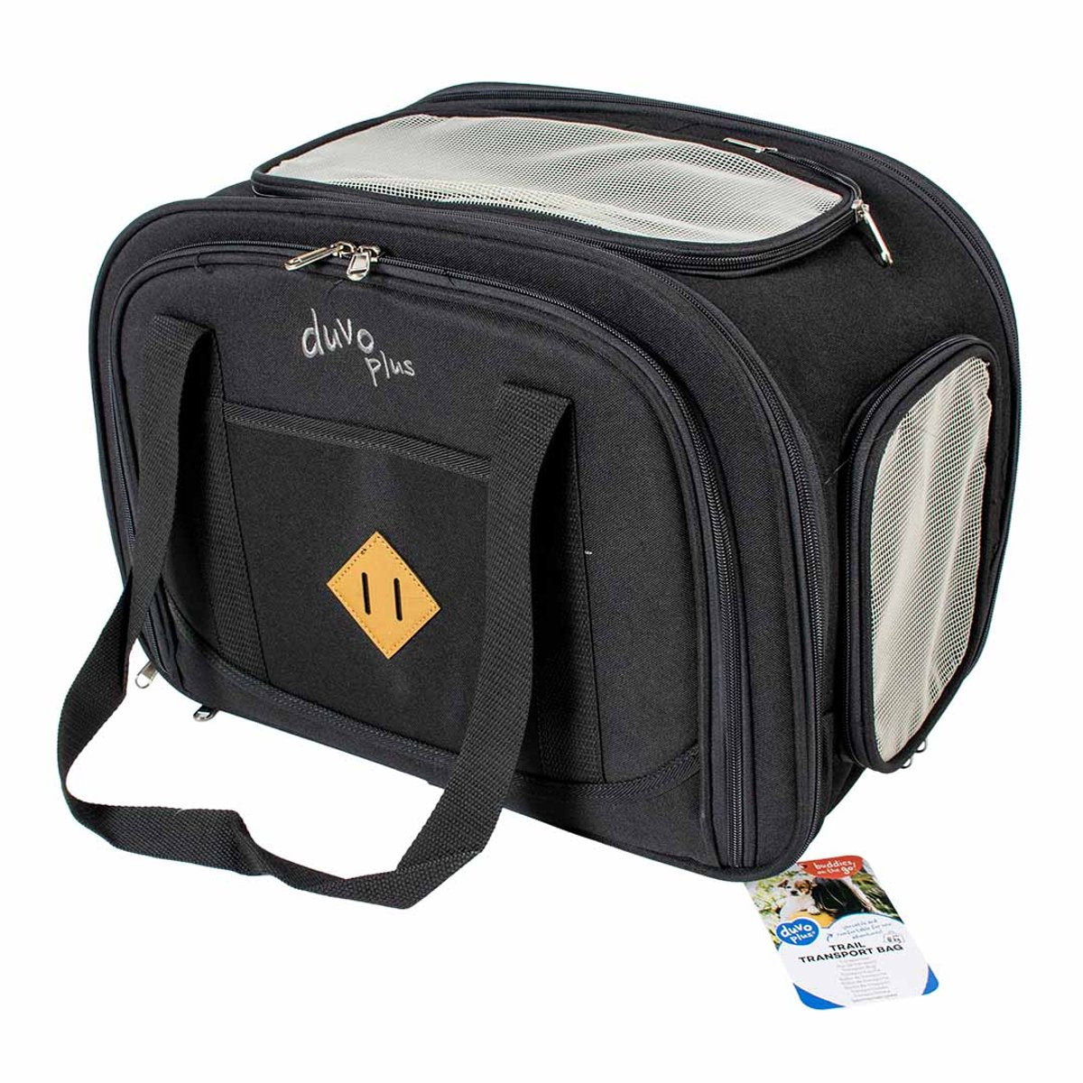 Sac de transport Duvo trail 48x25x32cm - max. 8kg noir
