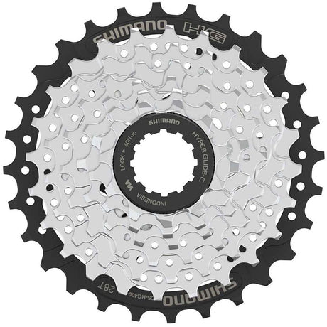 Shimano cs-hg400 altus cassette de vélo argent 7s 11-28t