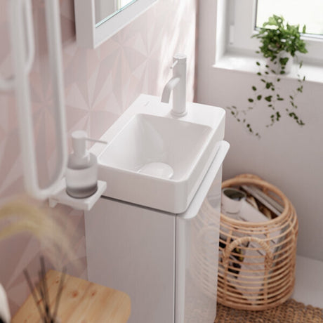 Hansgrohe tecturis s - robinet de lavabo - commande à levier unique - démarrage à froid à économie d'énergie - avec garniture de vidage - taille 80 mm - chrome