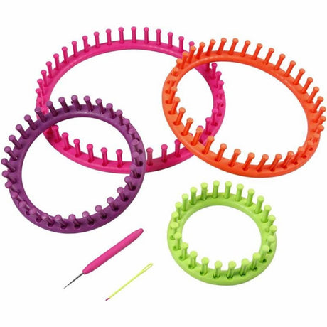 Entreprise créative https: www.ccobby.nl tricot-loom-d-12-17-22-27-cm-1-set