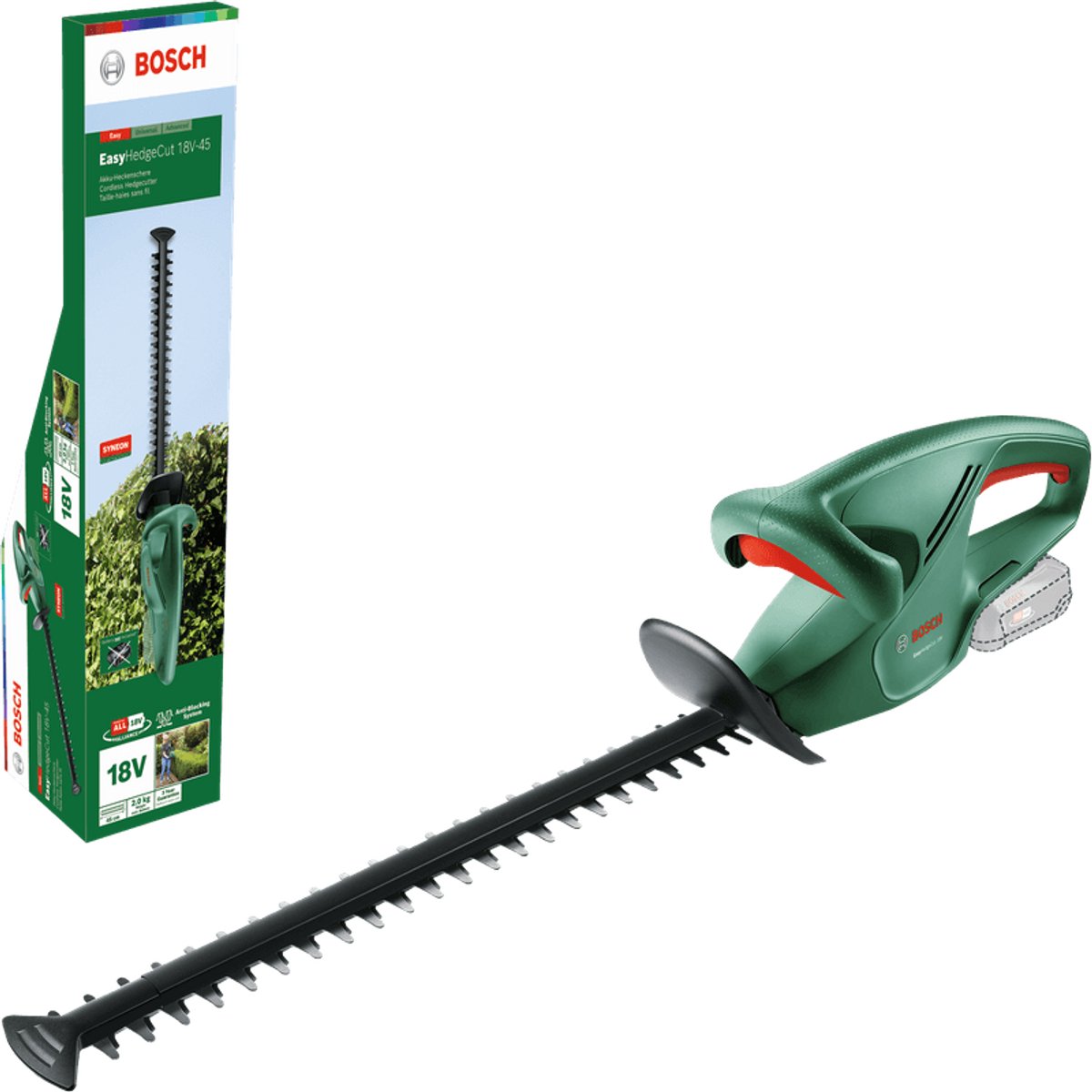 Taille-haie Bosch easyhedgecut 18-45 - sans batterie 18 V ni chargeur