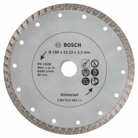 Disque diamant Bosch 180 mm - turbo