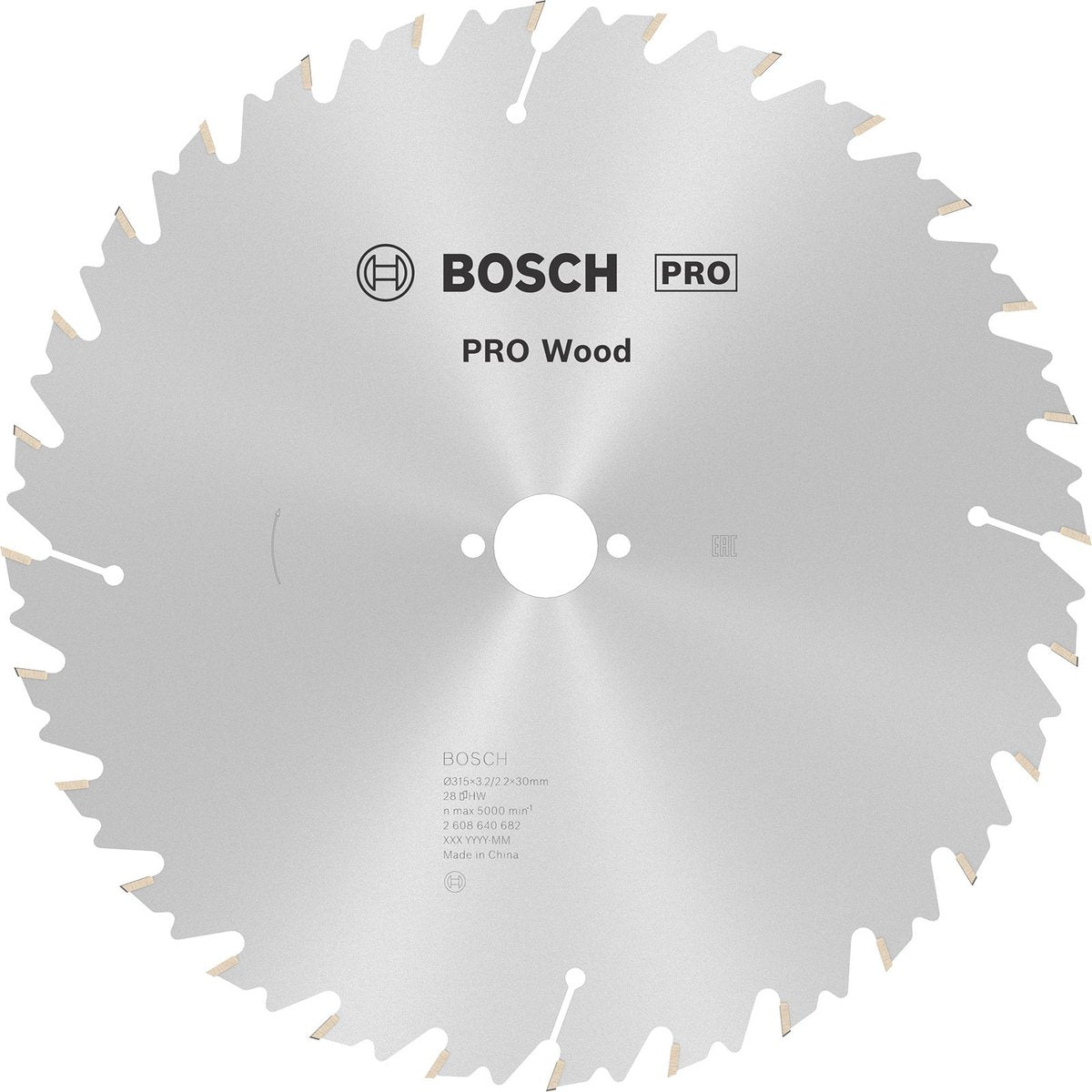 Bosch cirkzb vitesse t 315x30x3,2 28t wz