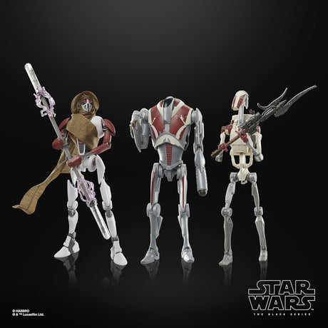 Hasbro Star Wars Jedi : Survivor Black Series Figurine d'action 3-Pack Magna Guard, Super Battle Droid Battle Droid Action Figure