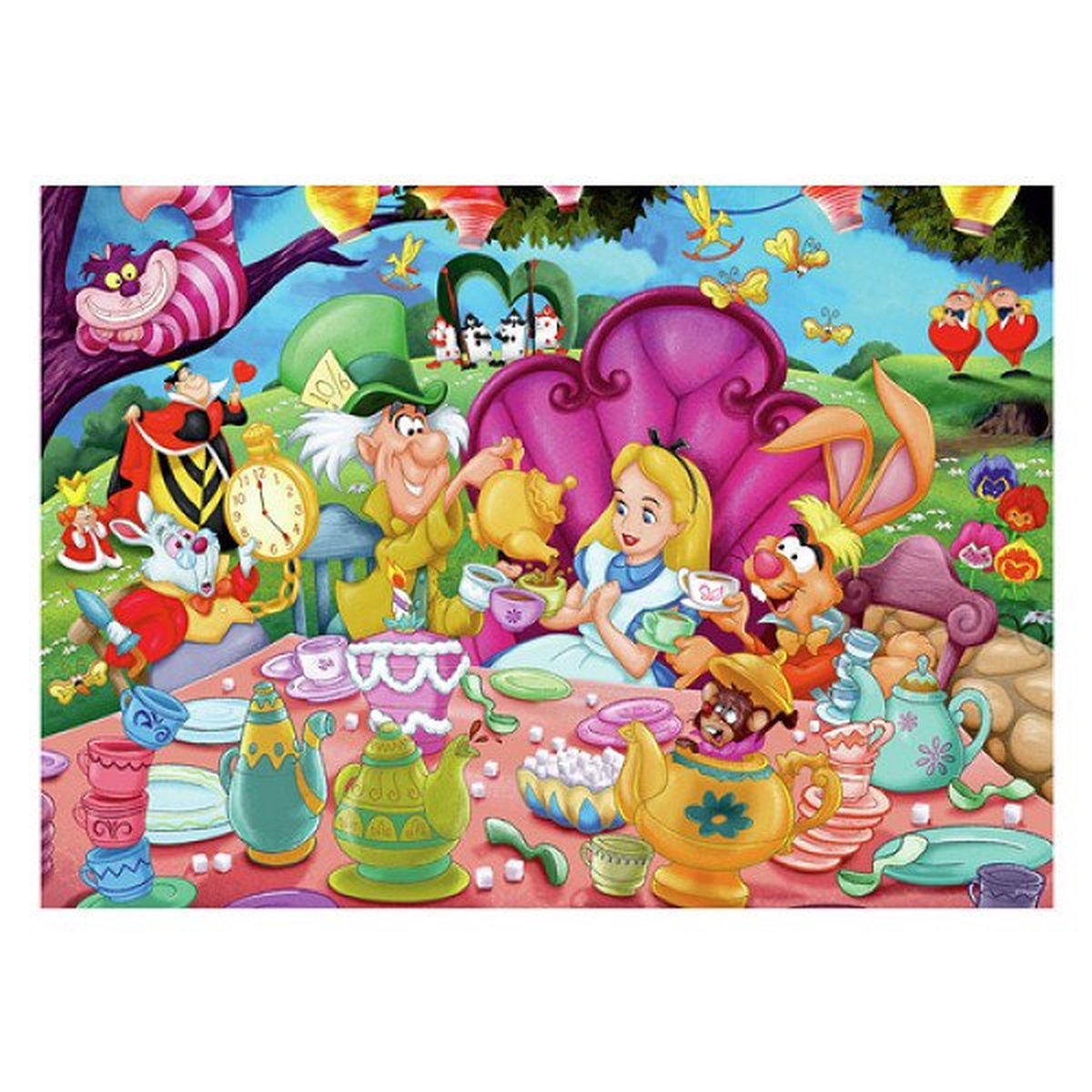 Ravensburger Puzzle Jigsaw Disney Alice au pays des merveilles, 1000st.