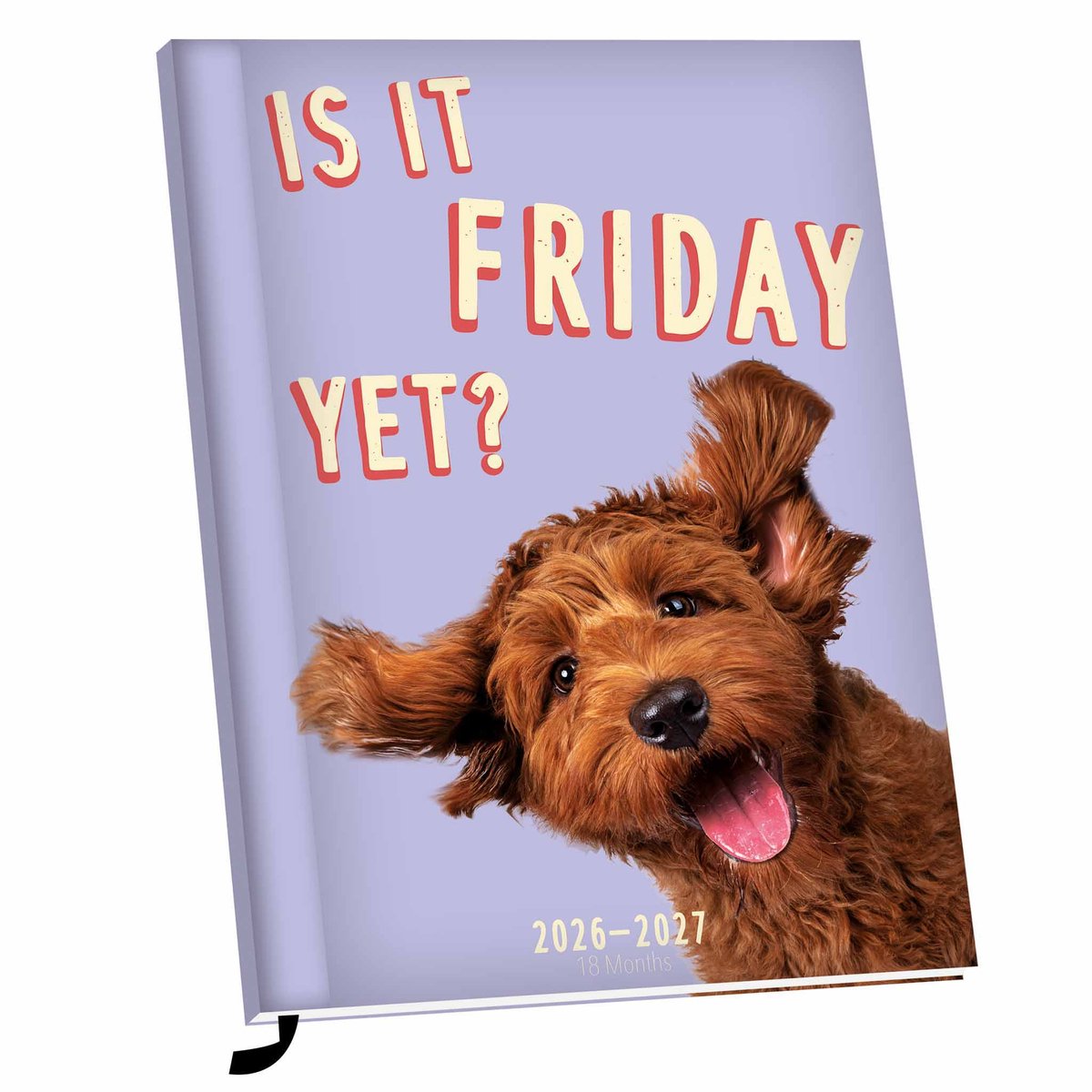 Plenty gifts agenda 2027 – 18-maanden agenda – is it friday yet agenda 2026-2027 – weekplanner – luxe kaft duurzame afwerking