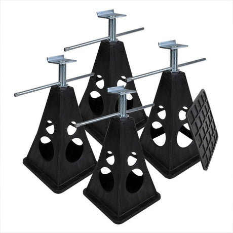 Proplus Caravan Corner Support Consistant jusqu'à 3000 kg 4 pièces