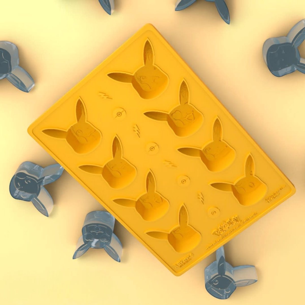 Moule à glaçons style Pokémon Pikachu