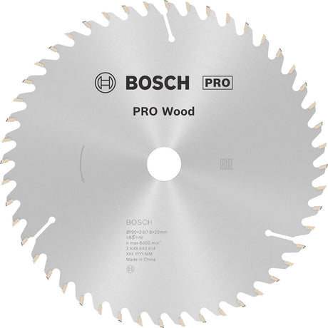 Bosch cirkzb opt 190x20 16x2.6 48t wz