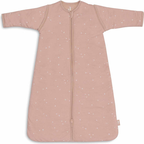 Jollein baby slaapzak winter met afritsbare mouw 70cm - twinkling wild rose - winterslaapzak