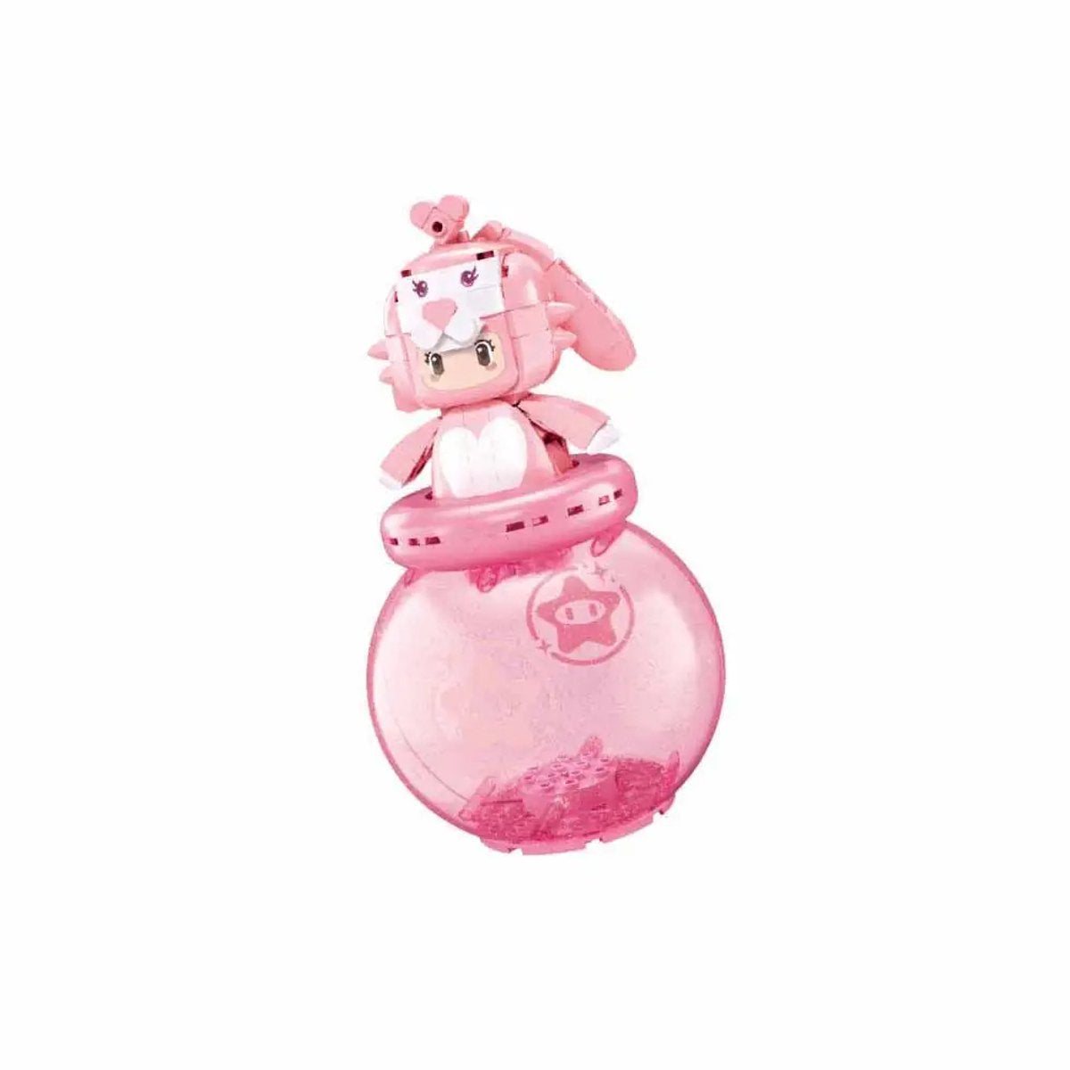 Sluban pleyerid lapin boule de rangement jouets de construction pour enfants à partir de 6 ans - jouet de construction modélisme - boîte de construction avec 190 blocs de construction - m38-p8054